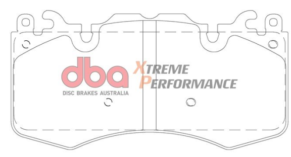 DBA Extreme Performance brake pads DB2204 Land Rover Defender & Range Rover Sport front