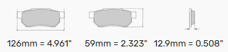 Ferodo Ds2500 Brake Pads FCP1560H