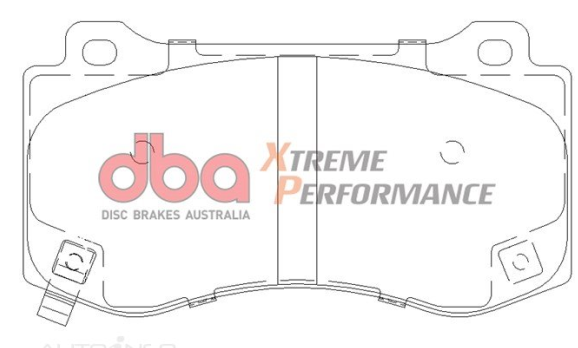 DBA Extreme Performance brake pads DB2259 Chrysler, Dodge & Jeep front