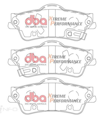 DBA Extreme Performance brake pads DB2267 Holden Calais & Commodore VF rear