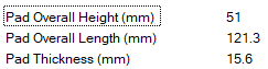 DBA Extreme Performance brake pads DB2267 Holden Calais & Commodore VF rear