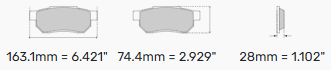 Ferodo Brake Pads FRP3169 Mercedes AMG GT2 Front