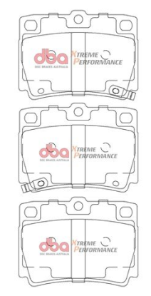 DBA Extreme Performance brake pads DB1390 Mitsubishi Challenger & Pajero Sport rear