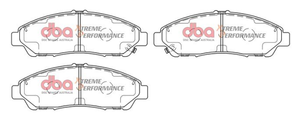 DBA Extreme Performance brake pads DB8396 Holden Acadia, Honda Odyssey & Pilot front