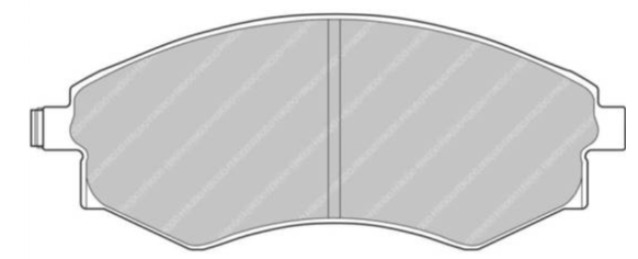 Ferodo Brake Pads FCP600 - Nissan 200 SX (S13) Front