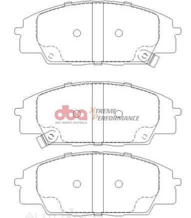 DBA Extreme Performance brake pads DB1452 Honda Accord, Civic, Integra, S2000 & Torneo front
