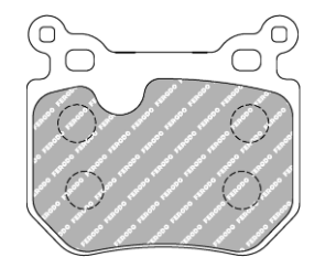 Ferodo DS2500 Brake Pads FCP4217 BMW E82, E88 & E135i Rear