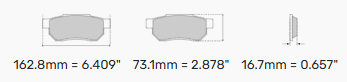 Ferodo DS2500 Brake Pads FCP4218 - BMW 3 Series E92/E93 Front