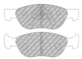 Ferodo DS2500 Brake Pads FCP1056 Alfa, Fiat, Lancia Front