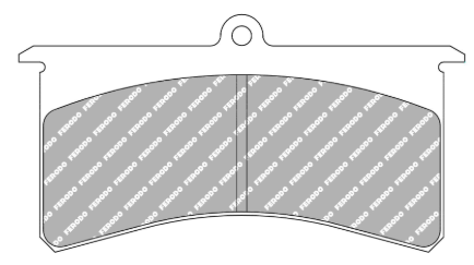 Ferodo Brake Pads - FRP501 Wilwood Superlite 4 & 6 Piston Calipers