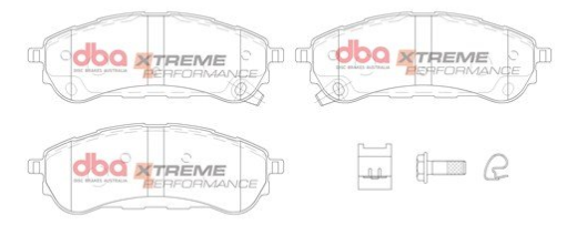 DBA Extreme Performance brake pads DB15016 Ford Ranger Raptor rear