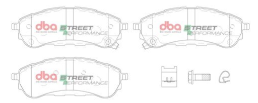 DBA Street Performance brake pads DB15016 Ford Ranger Raptor rear