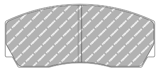 Ferodo Brake Pads - FRP216 AP Racing Calipers / OE Calipers