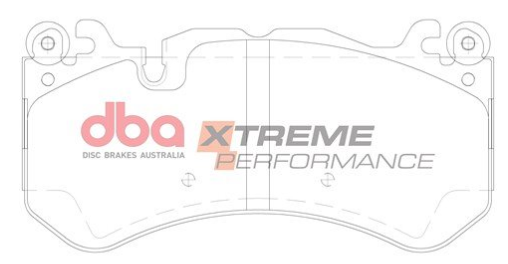 DBA Extreme Performance brake pads DB15033 Audi RS6, RS7 & Mercedes AMG C63, E63 & SL63 front