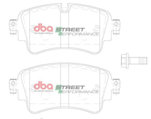 DBA Street Performance brake pads DB15032 Audi & Volkswagen rear