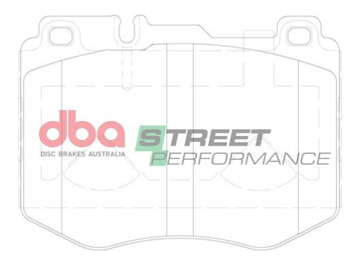 DBA Street Performance brake pads DB15182 Mercedes Benz front