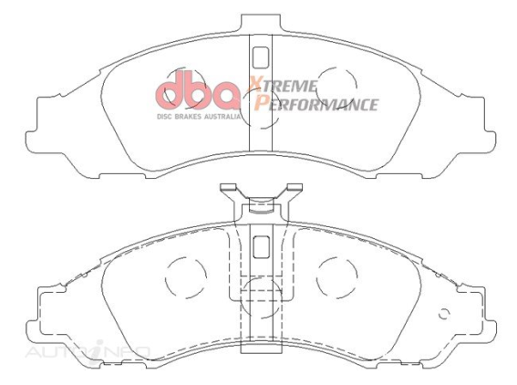 DBA Extreme Performance brake pads DB1331 Chevrolet, Holden & HSV front