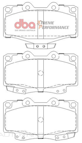 DBA Extreme Performance brake pads DB1149 Toyota Hilux & Landcruiser front