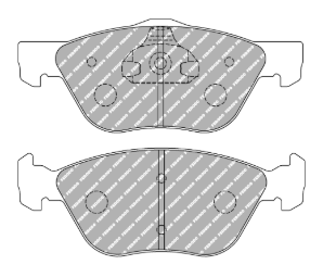 Ferodo Brake Pads FCP1052 - Alfa Romeo 145/155/156 Front