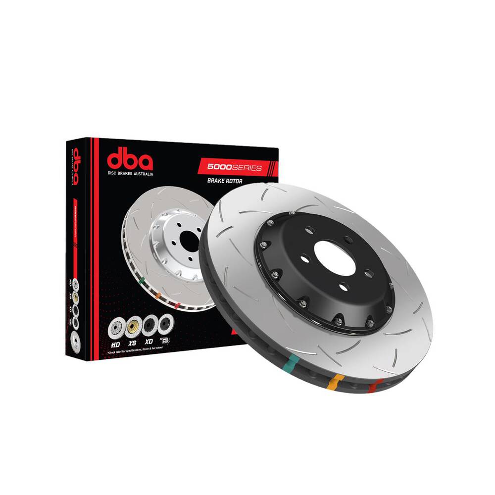 DBA 5000 Series T3 Slotted Replacement Brake Discs - With Hat